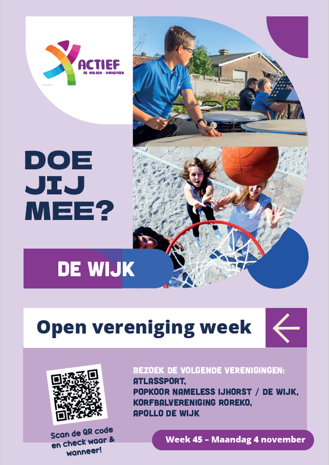 Open vereniging week